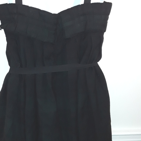 NEW Marc Le Bihan kilt plaid wool dress 38 - Picture 9 of 10